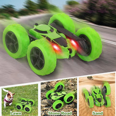 Remote Control Double Sided Fliping Stunt Car