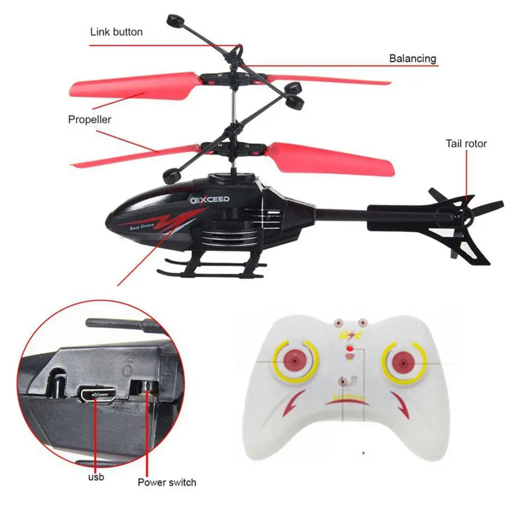 Two Channel RC Suspension Helicopter