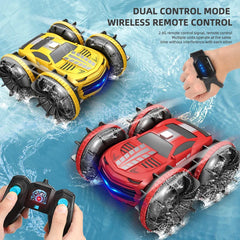 RC Boat Waterproof Radio Controlled Stunt Car