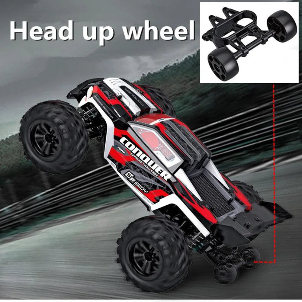 High-Speed All-Terrain RC Truck – Up to 30 MPH, 4x4