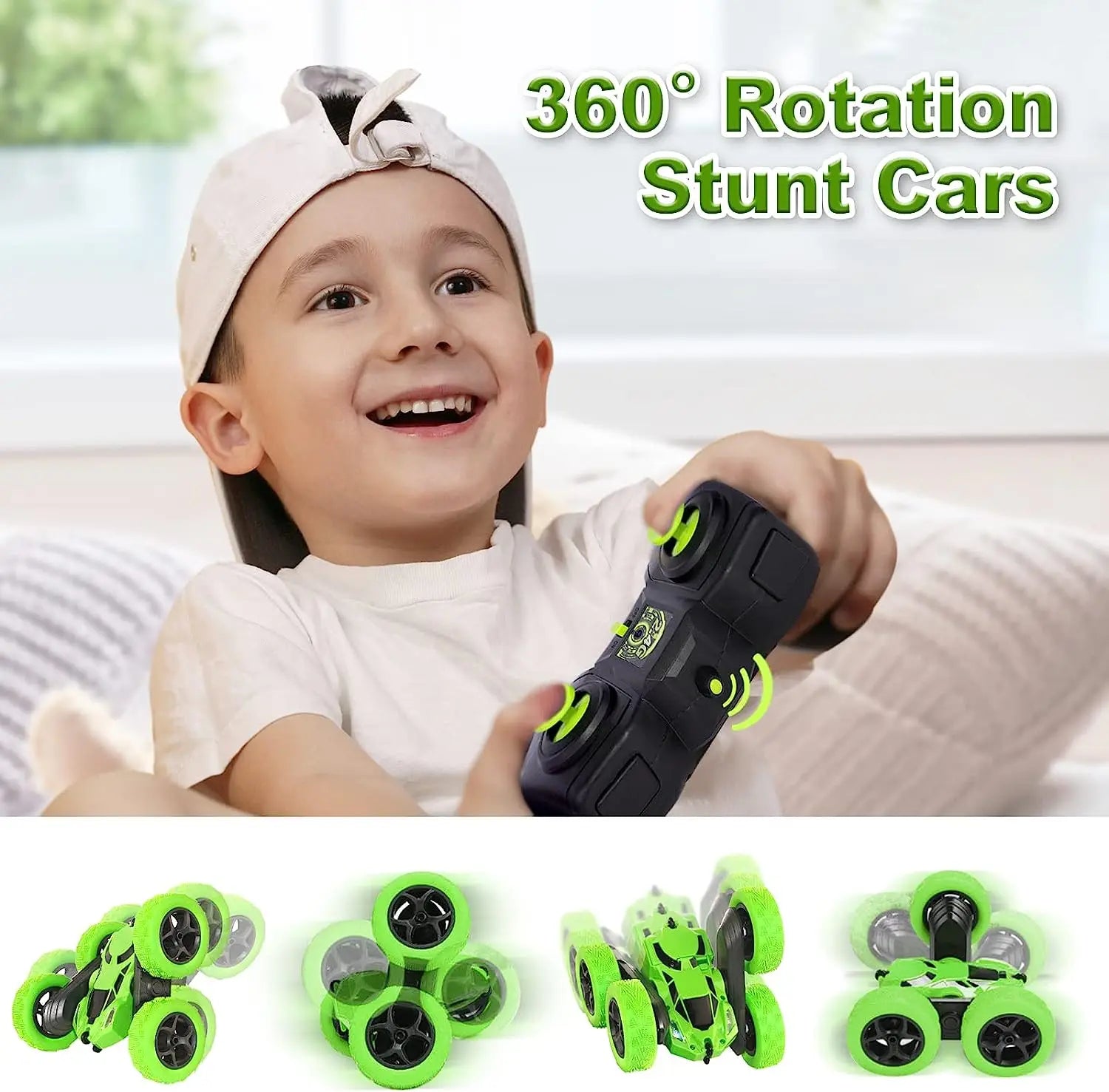 Remote Control Double Sided Fliping Stunt Car